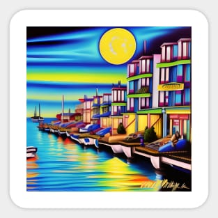 Beautiful Harbour Sticker